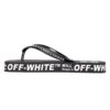 c/o virgil abloh chanclas industriales en blanco y negro para hombre