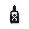 c/o virgil abloh chaqueta para hombre negra con flechas que gotean incompiuto