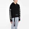C/o Virgil Abloh Diag Temperature Cropped para hombre, negro