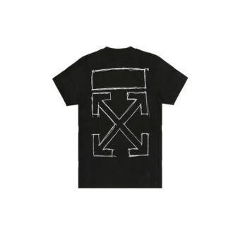 C/O VIRGIL ABLOH Estampado de caracteres pequeños, pantalones cortos, versión estándar, negro