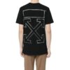 C/O VIRGIL ABLOH Estampado de caracteres pequeños, pantalones cortos, versión estándar, negro