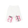 c/o virgil abloh For Men’s Pantalones cortos de chándal blancos con estampado Diag Stencil Blanco/Rosa