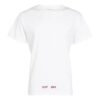 C O VIRGIL ABLOH FW CUT Camiseta de manga corta con letras Blanco