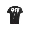 C O VIRGIL ABLOH FW CUT Camiseta de manga corta con letras Negro