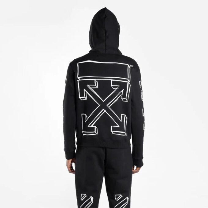 C/O Virgil Abloh Hombre Negro Arrows