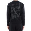 C O Virgil Abloh Jersey 3D Diag Lines «Negro Blanco»
