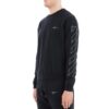 C O Virgil Abloh Jersey 3D Diag Lines «Negro Blanco»