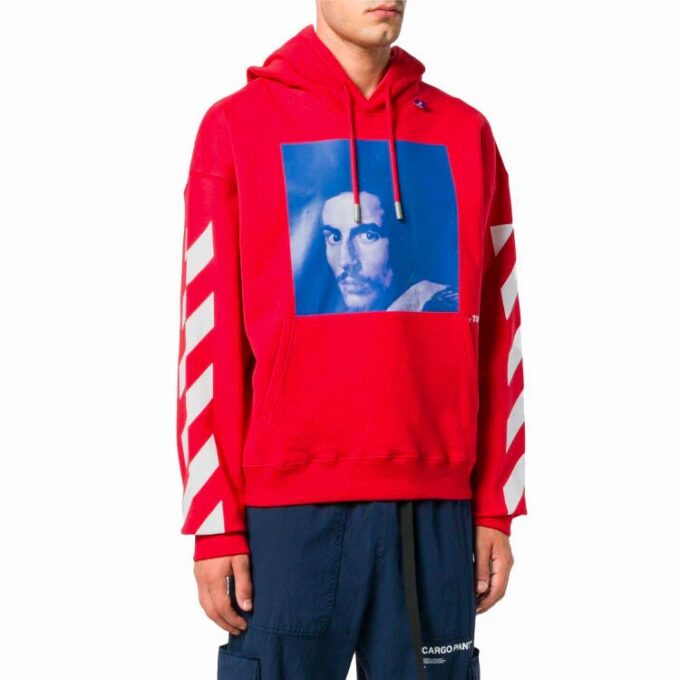 c/o Virgil Abloh Jersey rojo para hombre Rojo