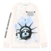 C O VIRGIL ABLOH Jersey Statue of Liberty «Negro, blanco y azul»