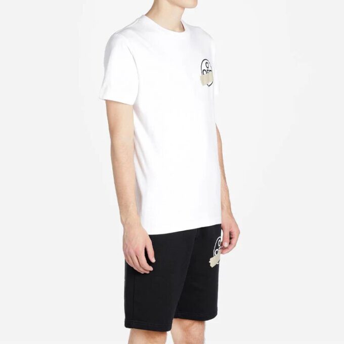 C/O Virgil Abloh Pantalón slim blanco con Tape Arrow