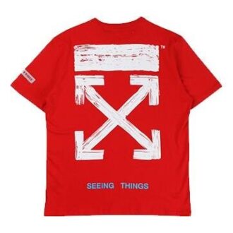 C/O VIRGIL OW Camiseta de manga corta con flecha roja