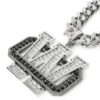 Cadena de pared con strass Bling