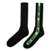 Calcetines de Industrial Belt fluorescentes «Negro Verde»