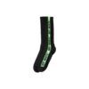 Calcetines de Industrial Belt fluorescentes «Negro Verde»