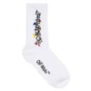 Calcetines medios con estampado floral