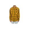 Camisa amarilla a cuadros para hombre de Off-White