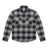 Camisa de franela a cuadros con flechas
