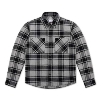 Camisa de franela a cuadros con flechas