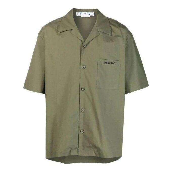 Camisa de manga corta con estampado de logotipo