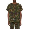 Camisa de manga corta con flechas de camuflaje verde