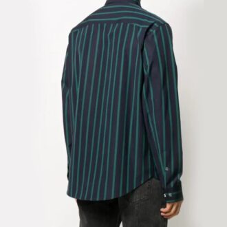 Camisa de manga larga a rayas