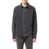 Camisa de manga larga con solapas Off-White para hombre, colección primavera-verano 2022, en Denim gris