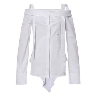 Camisa de manga larga Off-White en blanco