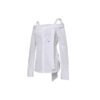 Camisa de manga larga Off-White en blanco