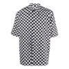Camisa de pantalón corto a cuadros con solapa para hombre de Off-White, color negro