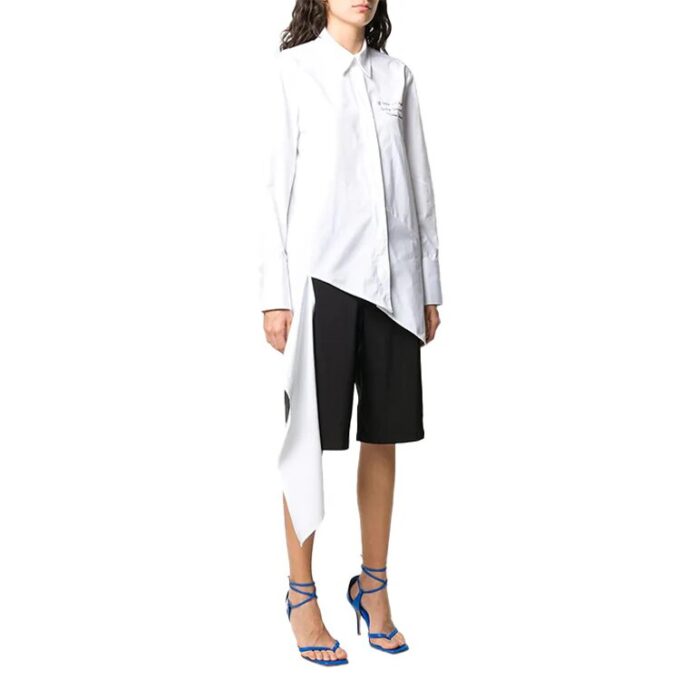 Camisa drapeada Off-White SS20 Meteor Shower