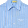 Camisas bordadas OW de manga larga