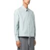 Camisas con cremallera y logotipo bordado «Azul»