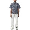 Camisas de algodón de verano con estampado floral SS23