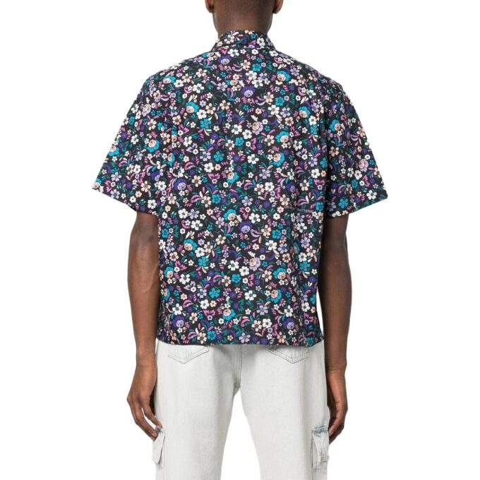 Camisas de algodón de verano con estampado floral SS23