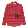 Camisas de algodón estampadas «Rojo Negro»