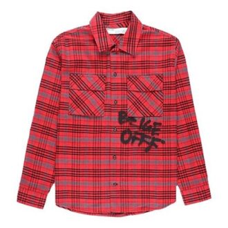 Camisas de algodón estampadas «Rojo Negro»
