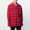 Camisas de algodón estampadas «Rojo Negro»