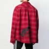 Camisas de algodón estampadas «Rojo Negro»