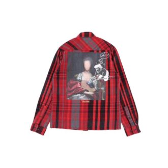 Camisas de cuadros de manga larga para hombre Mariana De Silva