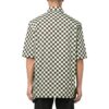 Camisas de hombre Off-White SS22, de corte holgado, con solapa y estampado a cuadros en toda la prenda