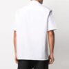 Camisas de manga corta con micrologo en el pecho SS21, color blanco