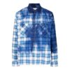 Camisas de manga larga a cuadros con efecto salpicadura de pintura Off-White para hombre FW22