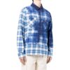 Camisas de manga larga a cuadros con efecto salpicadura de pintura Off-White para hombre FW22