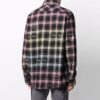 Camisas de manga larga a cuadros con estampado de logotipo, corte holgado, colección Otoño-Invierno 2021
