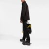 Camisas de manga larga con bolsillo en el pecho FW21, corte holgado, negra