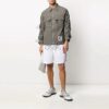 Camisas de manga larga con bolsillos cargo SS21, gris
