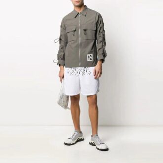 Camisas de manga larga con bolsillos cargo SS21, gris Camisas de manga larga con bolsillos cargo SS21, gris