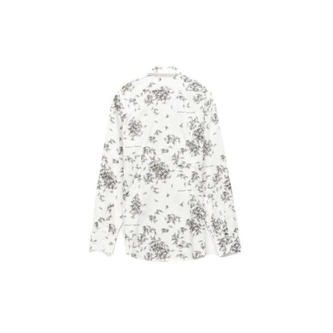 Camisas de manga larga con estampado de clips