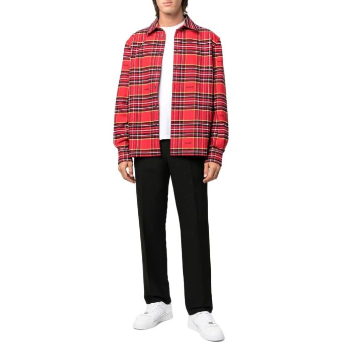 Camisas de manga larga con solapas a rayas FW22