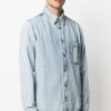 Camisas de manga larga de Denim Arrows para hombre